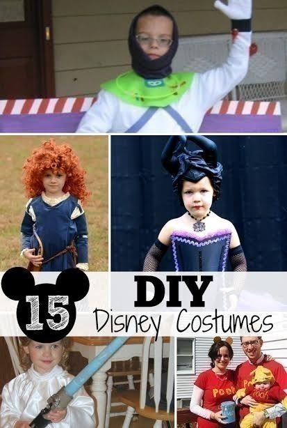 15 DIY Disney Costumes for Halloween