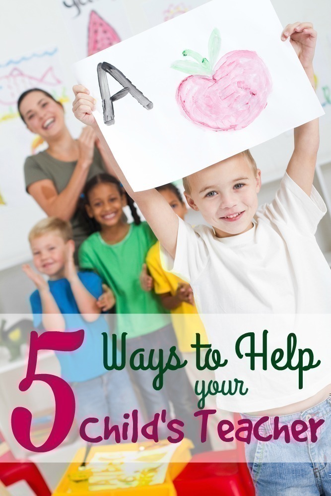 Here are FIVE ways you can lend a helping hand to your child's teacher to ensure they have the support they need to help your son or daughter.