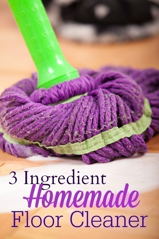 Easy 3 Ingredient Simple Floor Cleaner