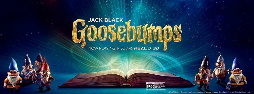 Buy 1 Get 1 FREE Movie Tickets to Goosebumps OR Transylvania 2 (Halloween ONLY)
