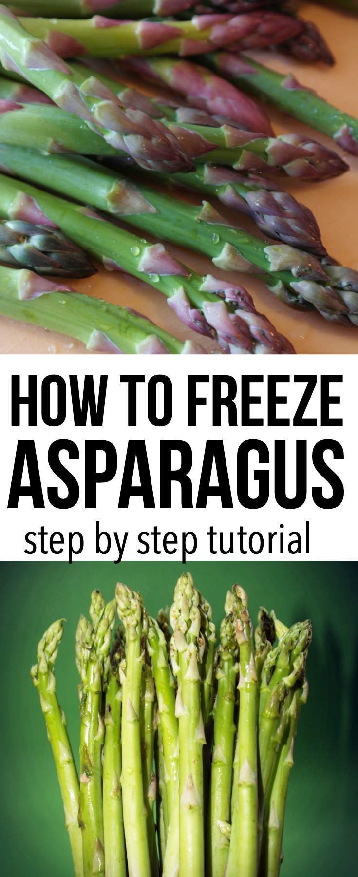 How to Freeze Asparagus The CentsAble Shoppin