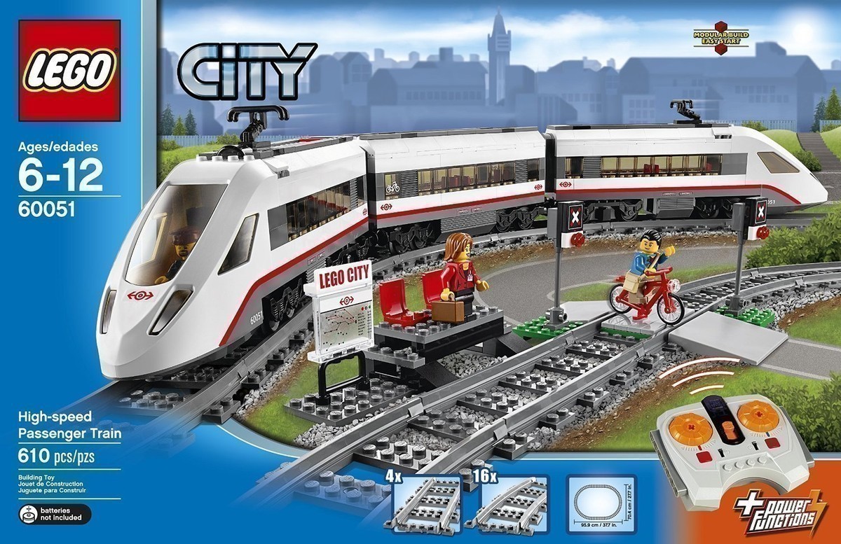 Amazon: LEGO City Trains High-speed Passenger Train Building Toy $109.99 (Reg. $149.99)