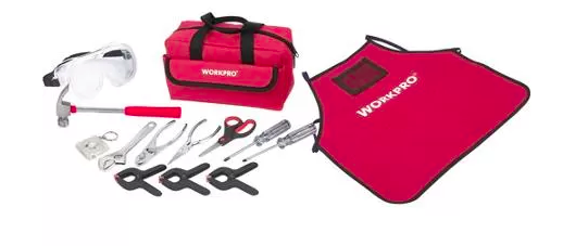 Walmart: Work Pro 14-Piece Kids Starter Tool Kit just $9.34 + FREE pick up