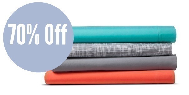 Target: Room Essentials Microfiber Twin XL Sheet Set 70% OFF + FREE Pick Up