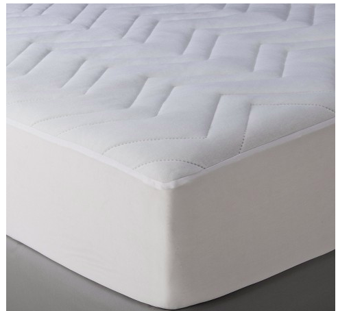 Target: Room Essentials™ Basic Mattress Pad {White} as low as $4.82