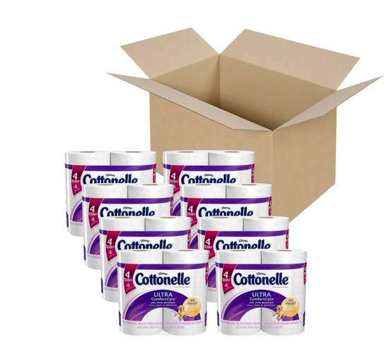 Target: Cottonelle Ultra Comfort Care Double Roll Toilet Paper 64 Rolls $21 (Shipped)