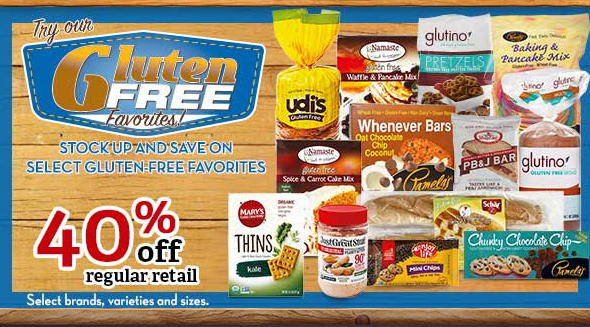 Sprouts: 40% OFF Gluten-Free Favorites + Additional Savings on Udi’s, Glutino & More