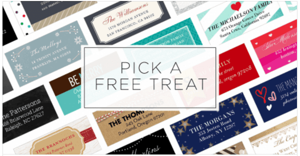 Shutterfly: FREE Set of Custom Address Labels or $10 off ANY Purchase (Ends Tonight)