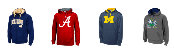 Finish Line: College Hoodies & Sweaters $14.99 + FREE Shipping