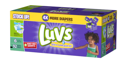 Luvs Size 6 Ultra Leakguards just $.10 per Diaper (Shipped FREE)