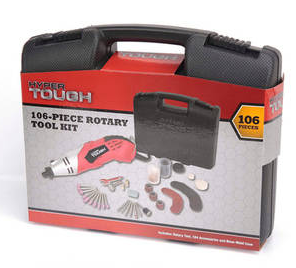 Walmart: Hyper Tough 106 pc Rotary Tool Kit $13.97 (Reg. $20)