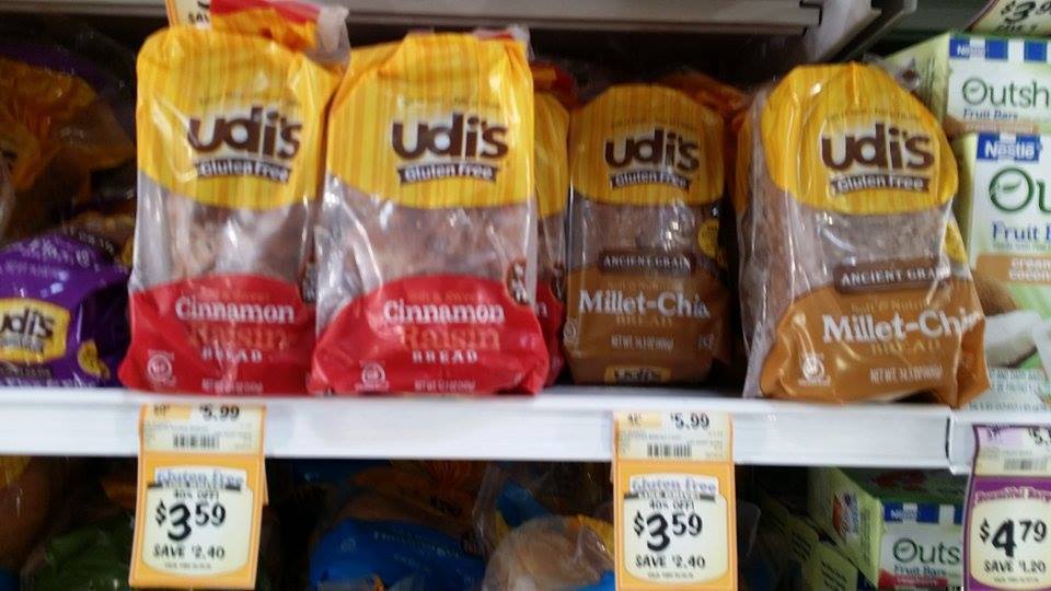 Sprouts: Udi's Gluten-Free Bread, Entrees & Pizza as low as $1.69