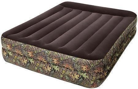 Walmart: Intex Mossy Oak Full Raised Pillow Airbed Mattress $19.97 ($30 Savings!)