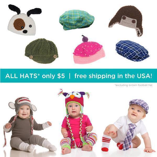juDanzy: Crochet Hats just $5 + FREE Shipping through Monday