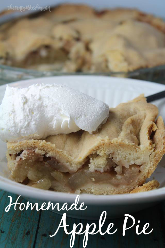 Easy Homemade Apple Pie