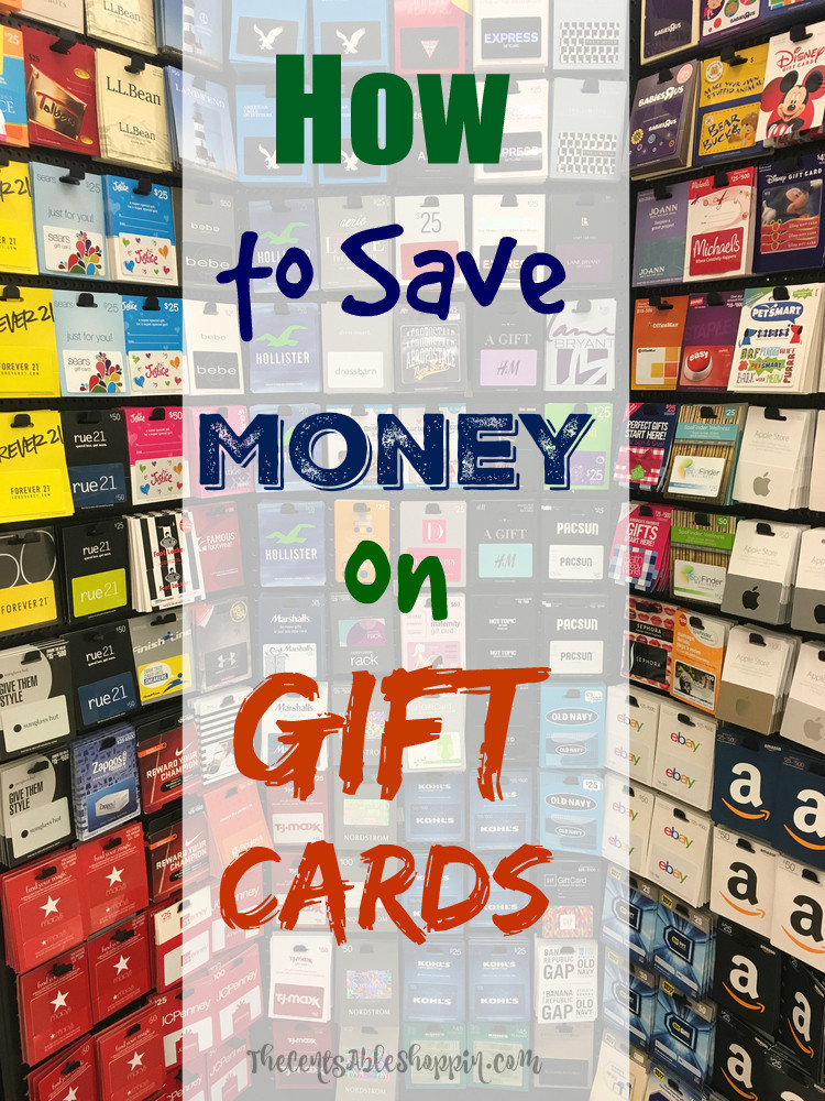How to Save Money on Gift Cards