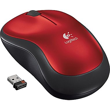 Staples: Logitech M185 Wireless Mouse in Black or Red just $9.99