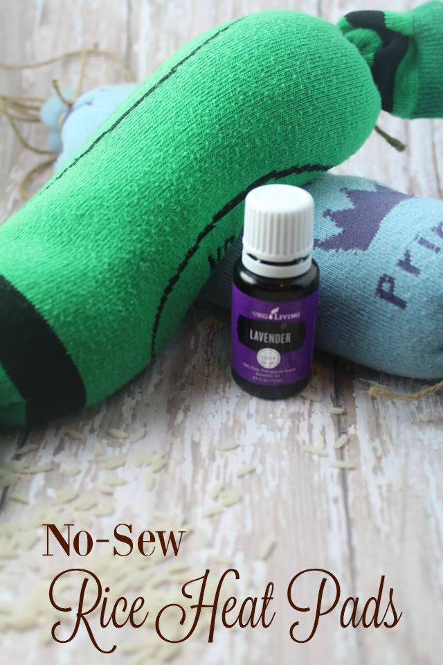 No Sew Rice Heat Pads