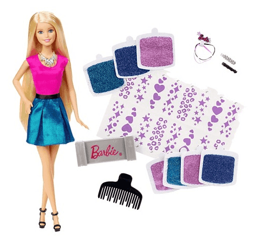 Target: 50% OFF Barbie Glitter Hair Design Doll
