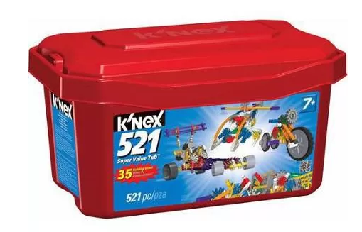 Walmart: K’Nex 521 pc Value Tub $12.88