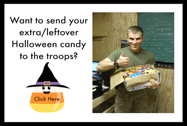 Operation Gratitude Operation BuyBack 2015 (Halloween Candy for the Troops)