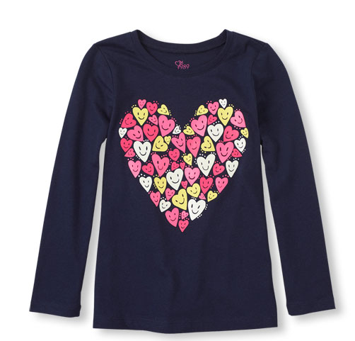 The Children’s Place: Girls Long Sleeve Tees $3.75 + FREE Shipping
