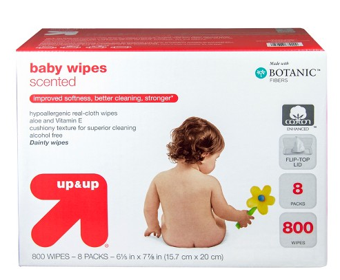 Target: Up & Up Baby Wipes just 1.2 per Wipe (Shipped)
