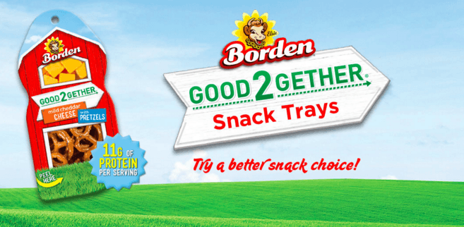 NEW Borden Good2Gether Snack Tray Rebate (+ Additional Savings Opportunity)