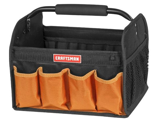 Sears: Craftsman 12 inch Tool Tote just $9.77 (Great for Gifting Personal Care!)