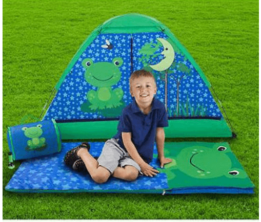 Walmart: Kids 4-Piece Camping Combo with Carry Bag just $10