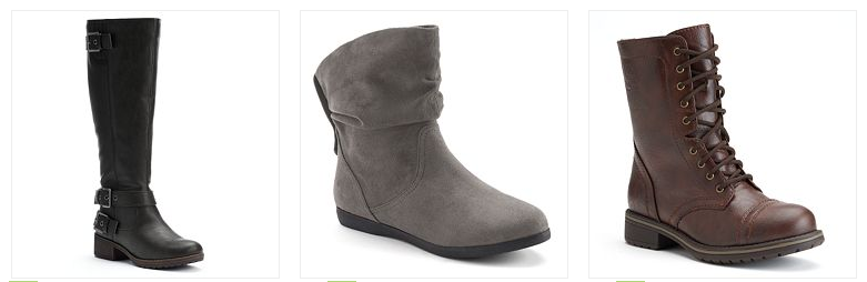 Kohl’s: Women’s Boots as low as $12.74 + Free Pick Up