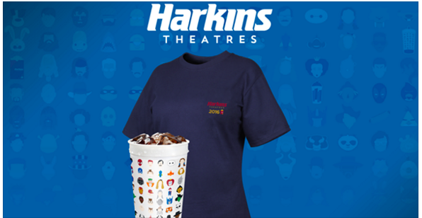 Harkins 2016 Loyalty Cups & Tees Available to Purchase