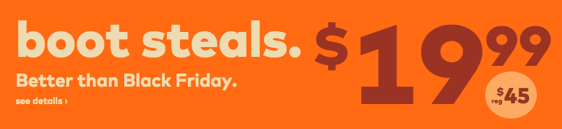 Stride Rite Boot Steals: $19.99 + FREE Shipping