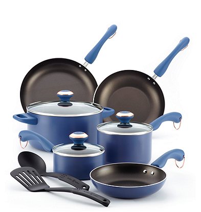 Paula Deen 11 pc Cookware Set $39.97 (After $30 Cash Back by Mail ...