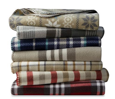 Kmart:  Cannon 50×60 Fleece Throw ONLY $1.99