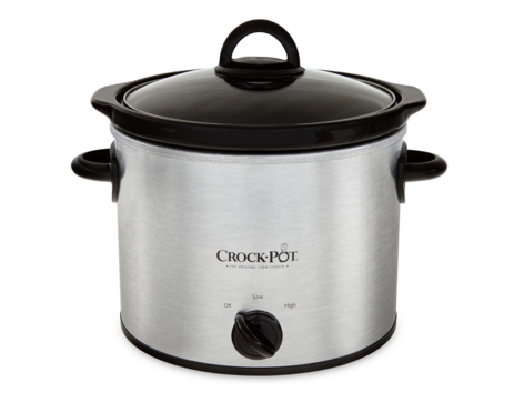 Lowe’s: Crock-Pot 4-Quart Smudge Proof Stainless Steel Round Slow Cooker $8.99