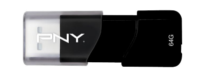Staples: PNY Attache 3 64GB USB 2.0 USB Flash Drive (Black) just $9.99