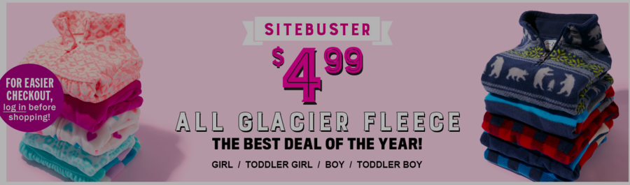 Children’s Place: Glacier Fleece for Kids just $4.99 + FREE Shipping (Ends Tonight)