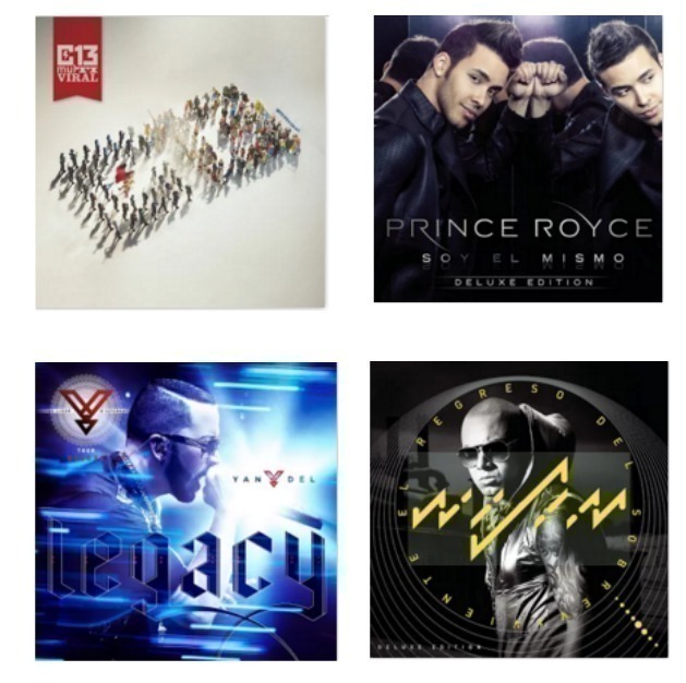 Google Play: Deluxe Latin Mp3 Albums $.99 (Wisin, Yandel, Prince Royce & More)
