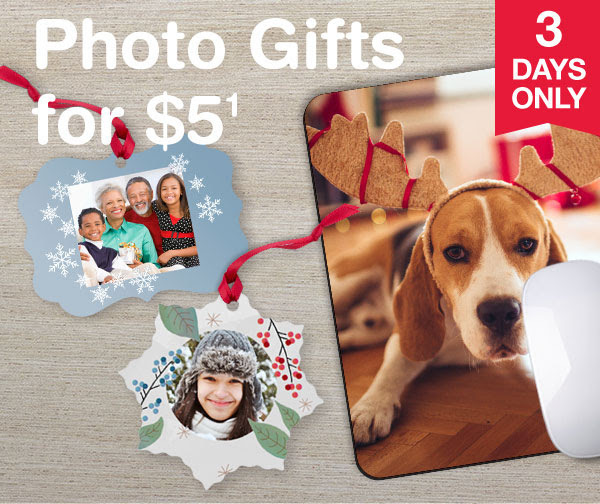 Walgreens $5 Photo Gifts