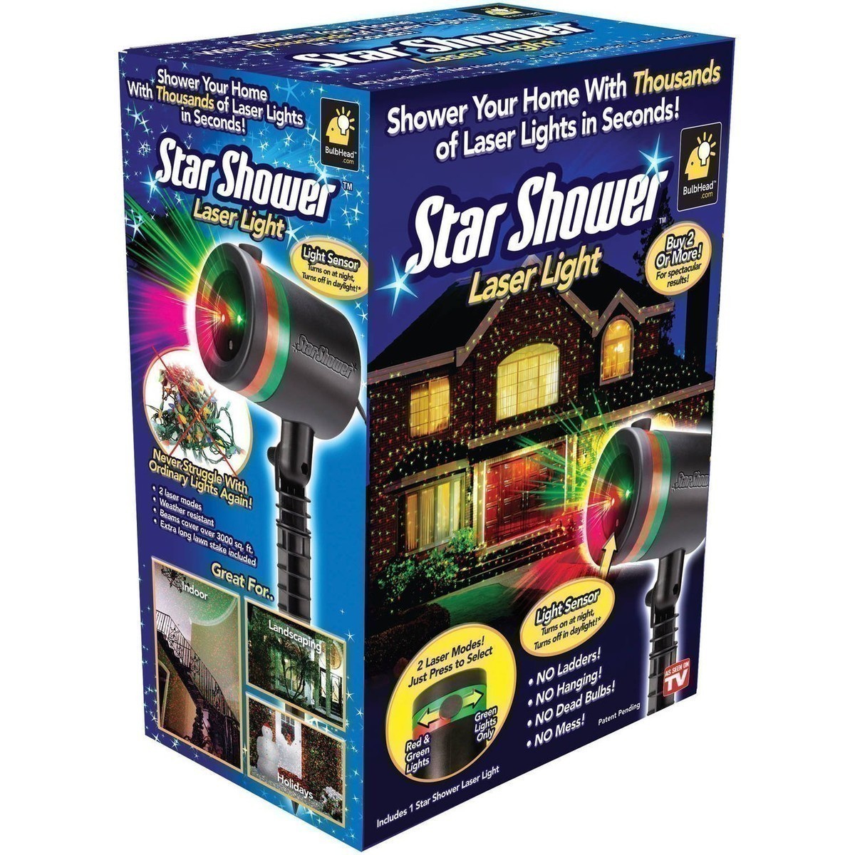 Amazon Star Shower Star Shower Outdoor Laser Christmas Lights 69.99