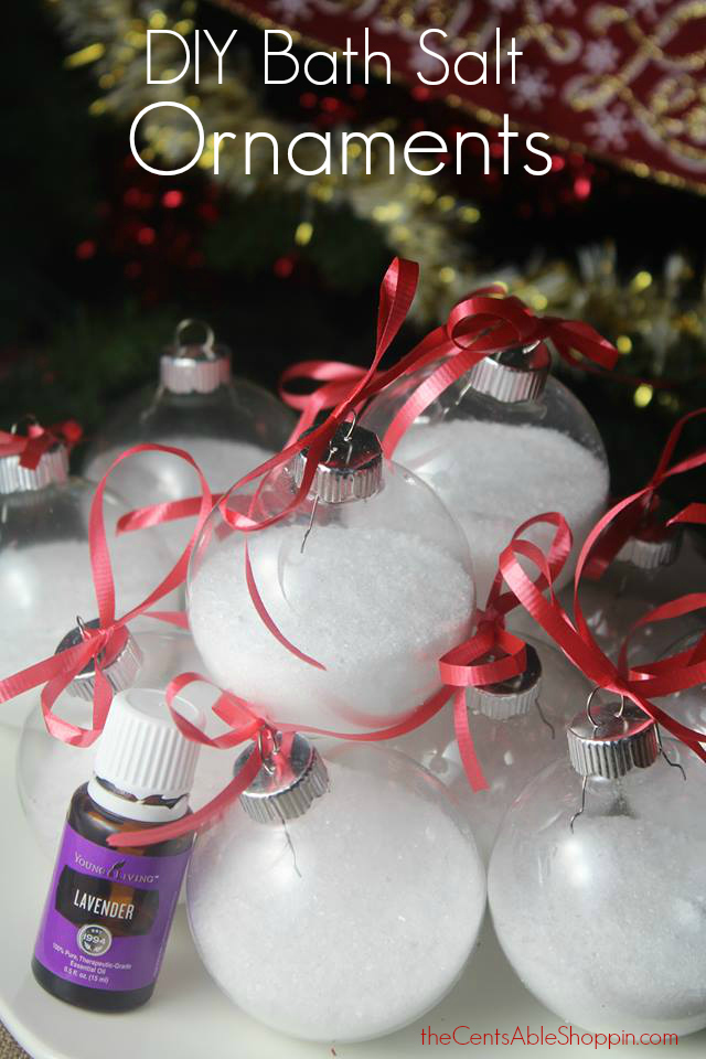 Bath Salt Ornaments