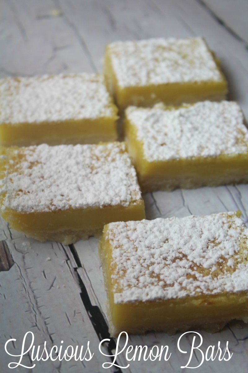 Luscious Lemon Bars