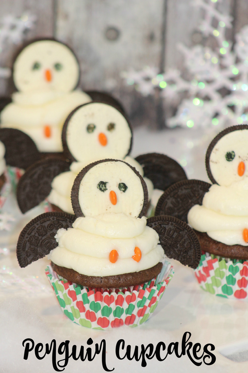 Pengin Cupcakes