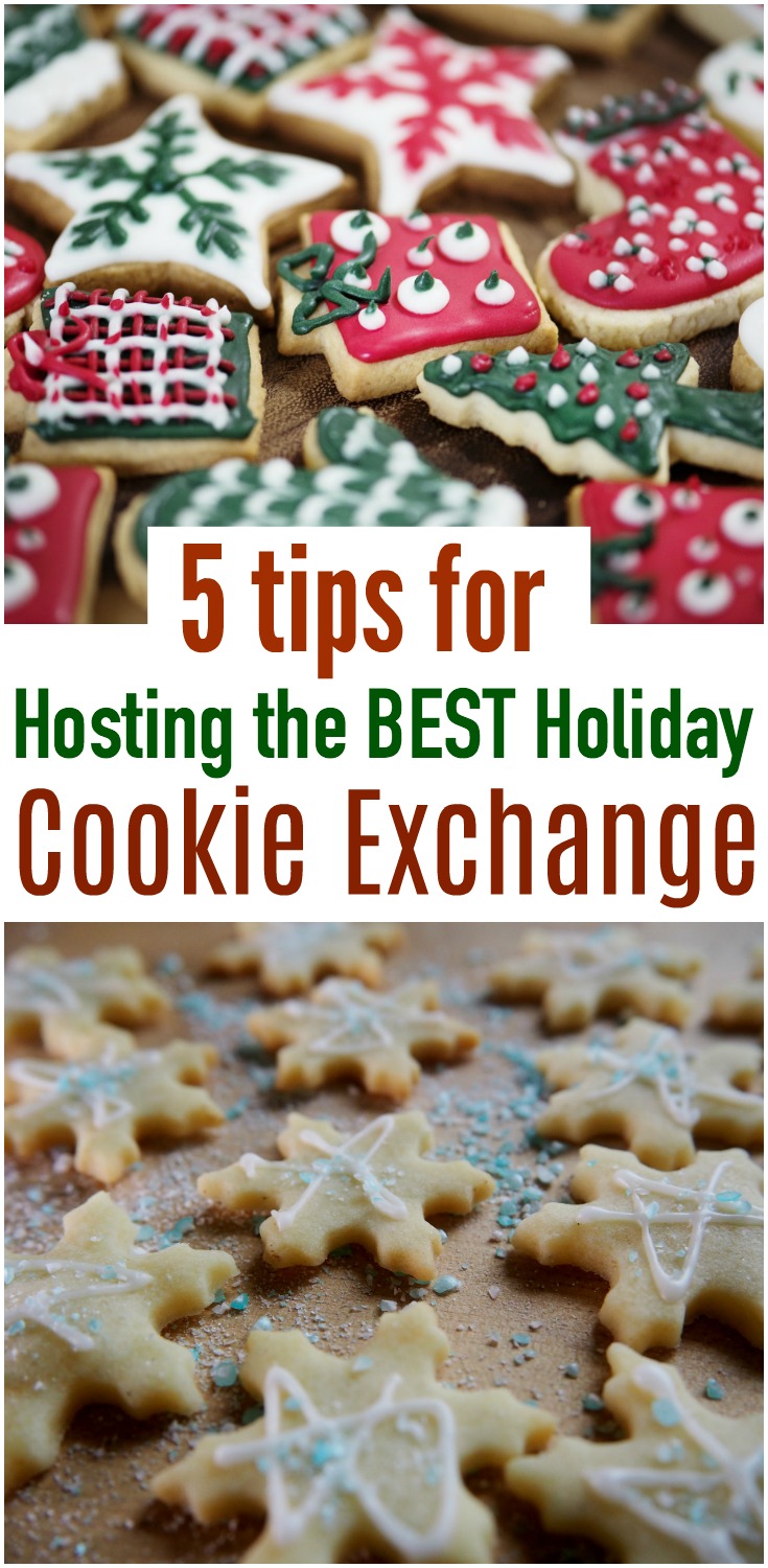 A cookie exchange is a perfect opportunity to get together with friends and family at the holidays. Here are 5 tips to help you throw the BEST holiday cookie exchange! #cookie #cookieexchange #holidays #christmas 