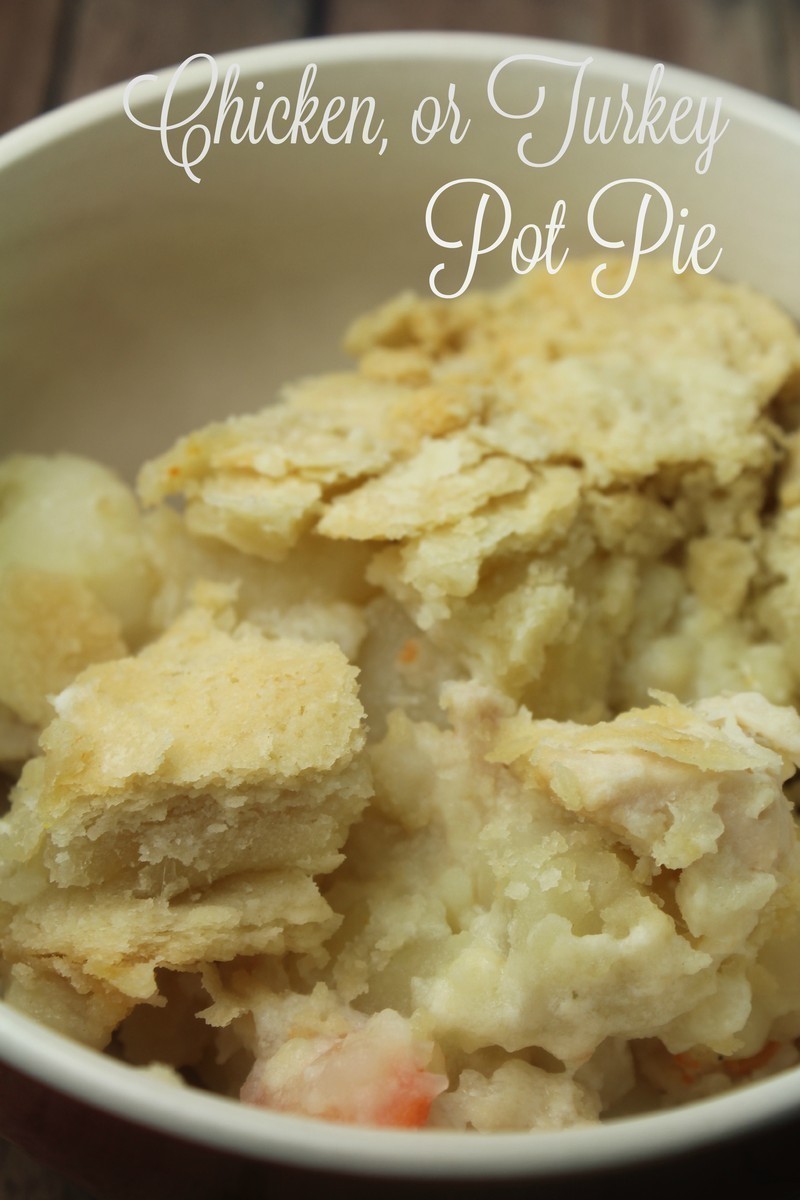 Homemade Chicken or Turkey Pot Pie