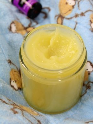 Homemade Sleep Rub with Essential Oils