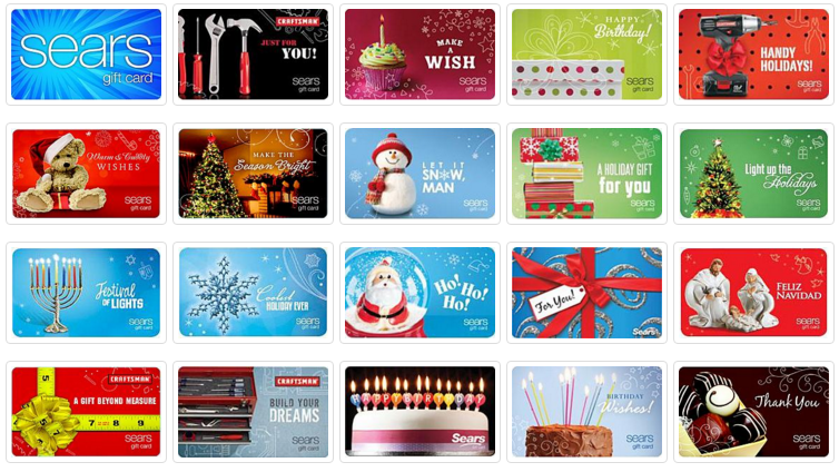 Sears: Buy a Gift Card & Earn up to $20 in eAwards