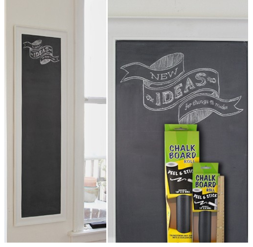 Contact Adhesive Chalk Board Paper Peel & Stick Roll $6.99 + FREE Shipping