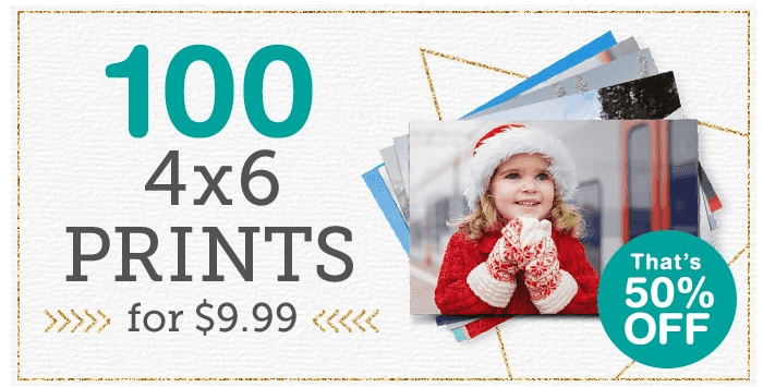 Walgreens: 100 4×6 Prints $9.99 + FREE Pick Up